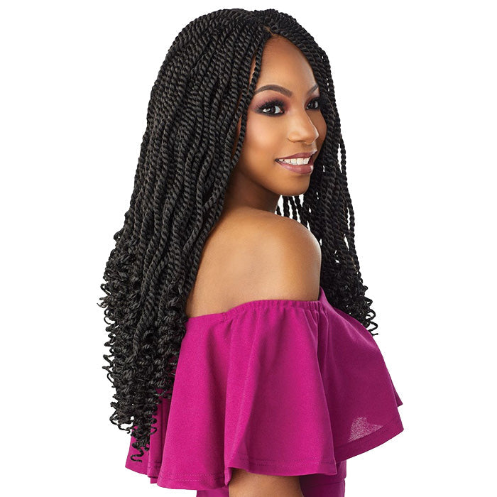 Sensationnel Lulutress Pre-Looped Crochet Braid - 3X KINKY TWIST 12/18"