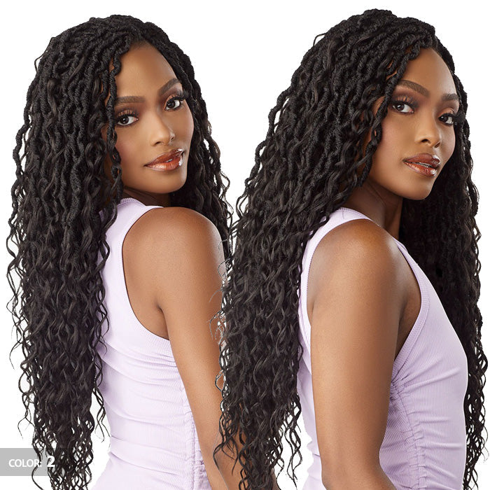 Sensationnel Lulutress Pre-Looped Crochet Braid - 3X MERMAID LOCS 24"