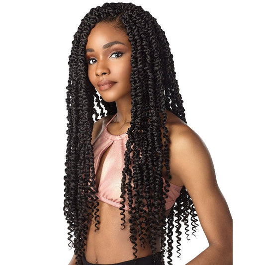 Sensationnel Lulutress Pre-Looped Crochet Braid - PASSION TWIST 18"/24"
