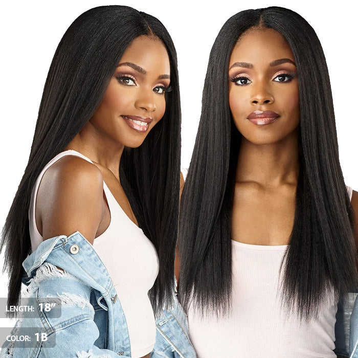 Sensationnel Premium Fiber Curls Kinks & Co Textured Clip-In - ALPHA WOMAN 12",18"