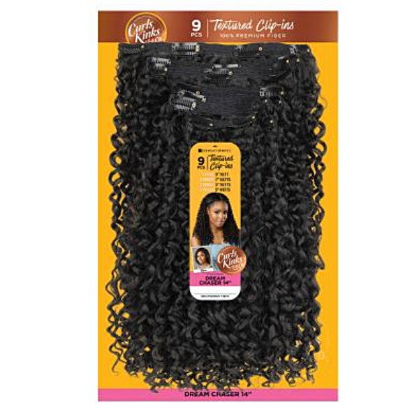 Sensationnel Premium Fiber Curls Kinks & Co Textured Clip-In - DREAM CHASER 14"