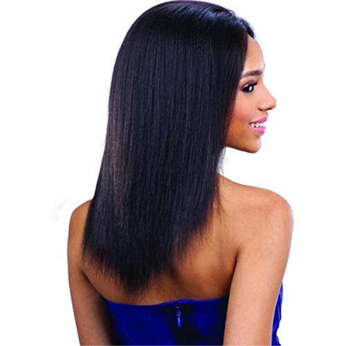 Saga 100% Remy Human Hair Lace Front Wig - YAKY CAP STRAIGHT 18/20"