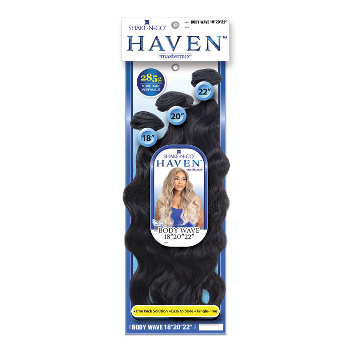 Shake N Go Haven Weave - BODY WAVE 18"/20"/22" (Multi Pack)