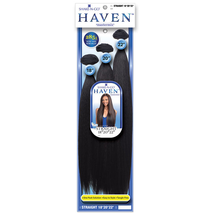 Shake N Go Haven Weave - STRAIGHT 18"/20"/22" (Multi Pack)