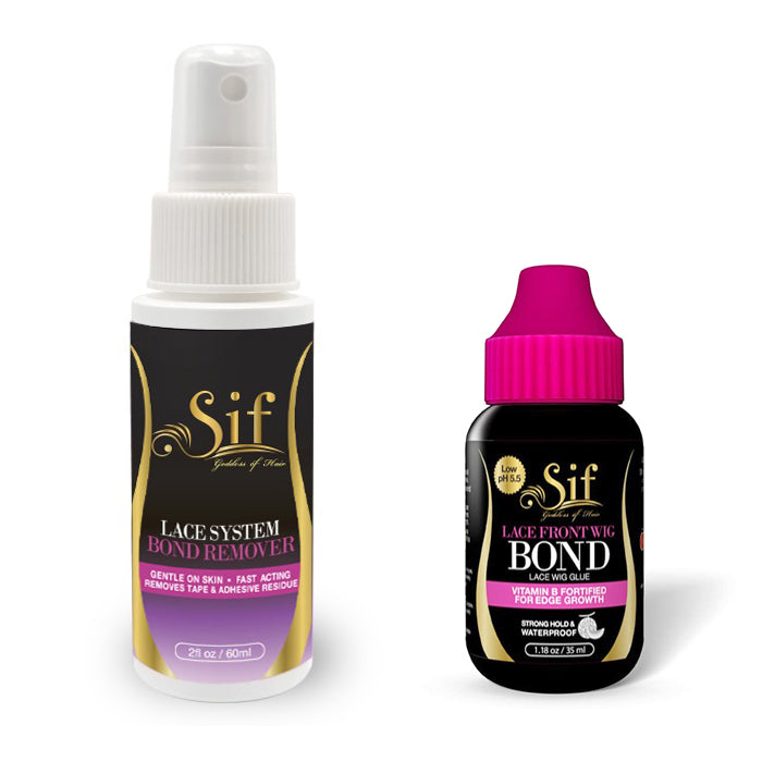 Sif Fast Acting Lace Front Wig Bond Kit (Glue/Remover)