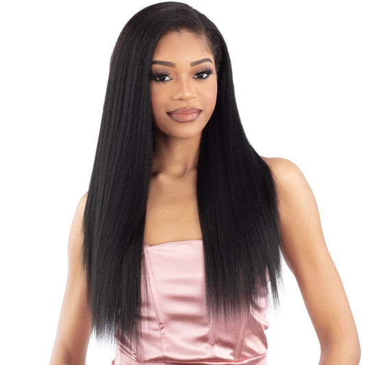 Shake N Go Organique Human Hair Blend Clip-In 9 PCS - YAKI STRAIGHT 18"