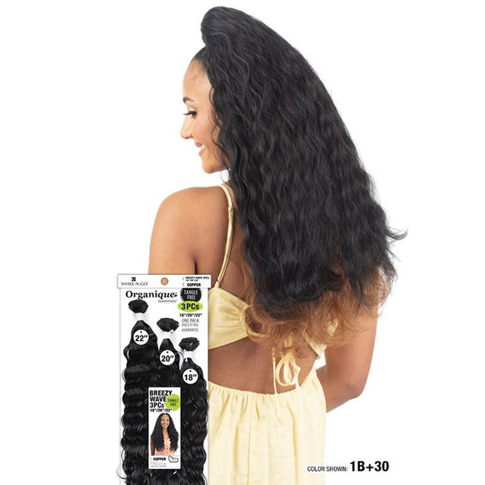 Shake-N-Go Organique MasterMix Weave - BREEZY WAVE 3pcs 14/16/18", 18/20/22"