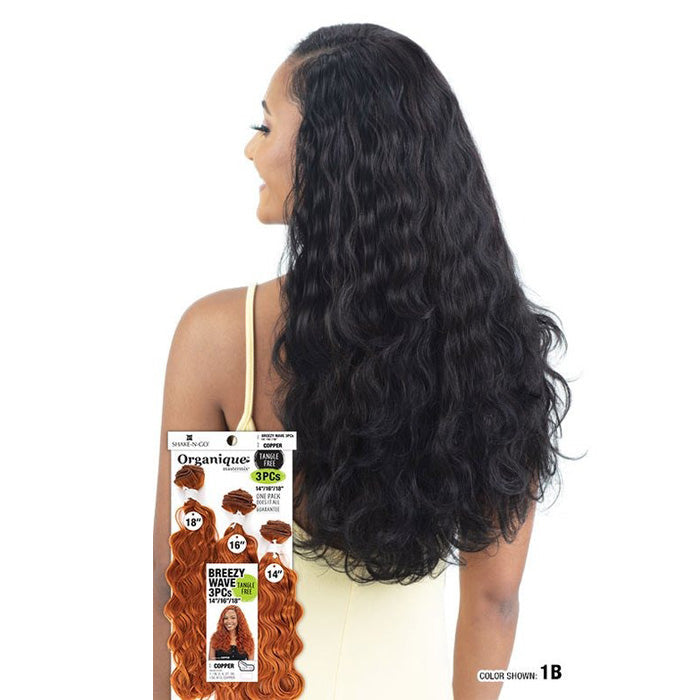 Shake-N-Go Organique MasterMix Weave - BREEZY WAVE 3pcs 14/16/18", 18/20/22"