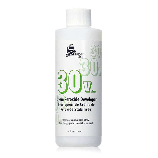 Super Star 30 Volume Cream Peroxide Developer 8 oz