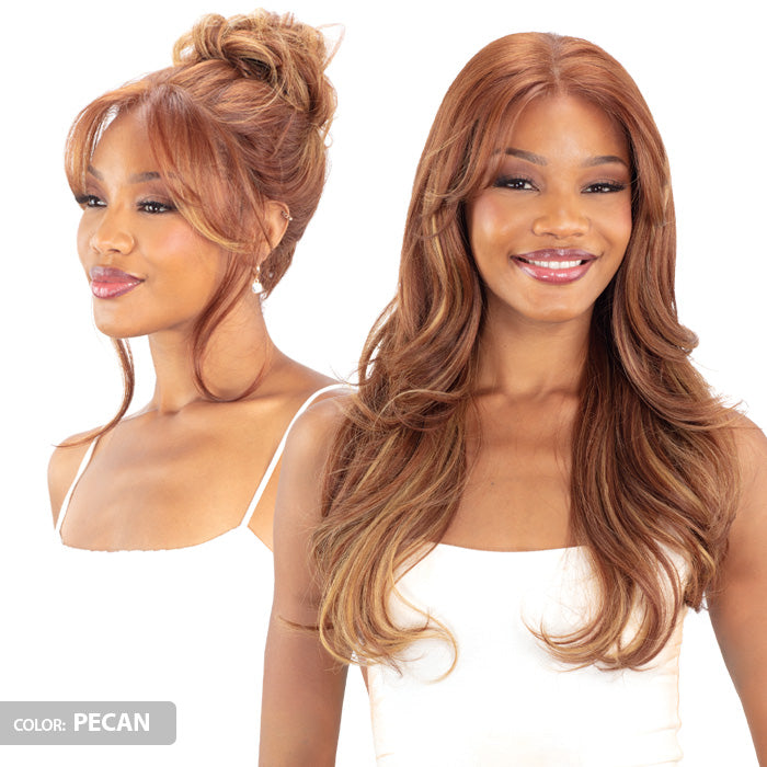 Shake N Go Masterclass Glueless 13x5 HD Lace Front Wig - ROYAL