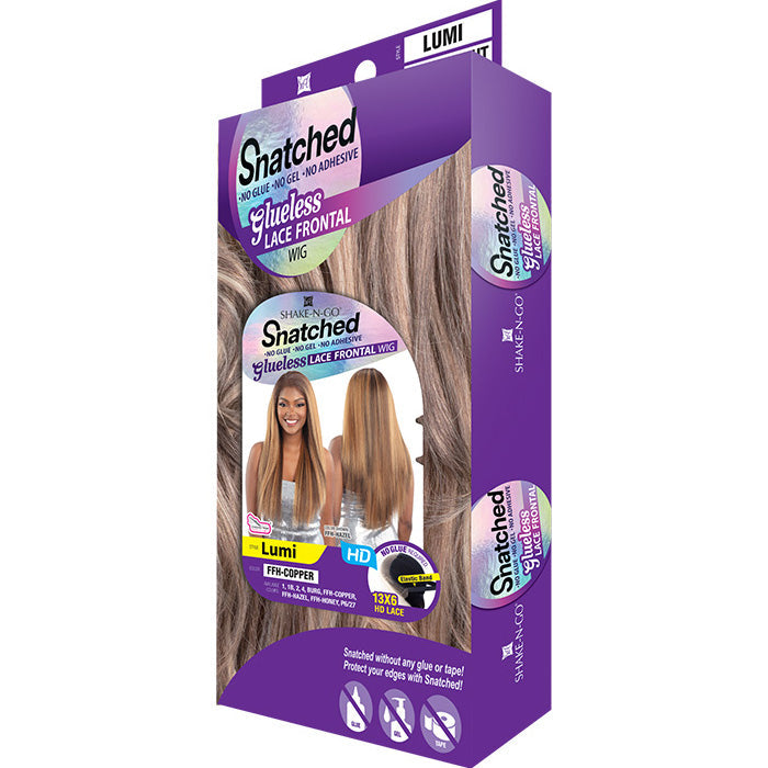 Shake N Go Snatched Glueless 13x6 HD Lace Front Wig - LUMI