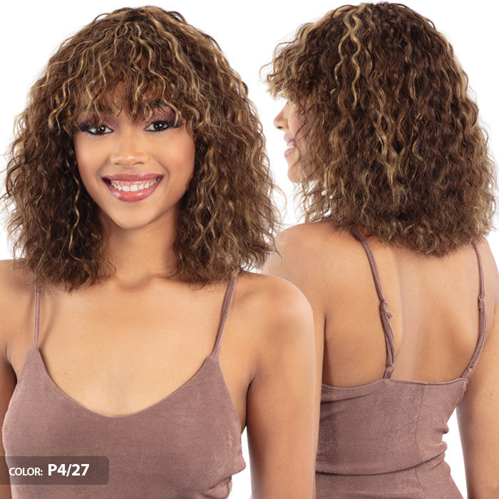 Shake N Go Golden 100% Human Hair Full Wig - MAEVE