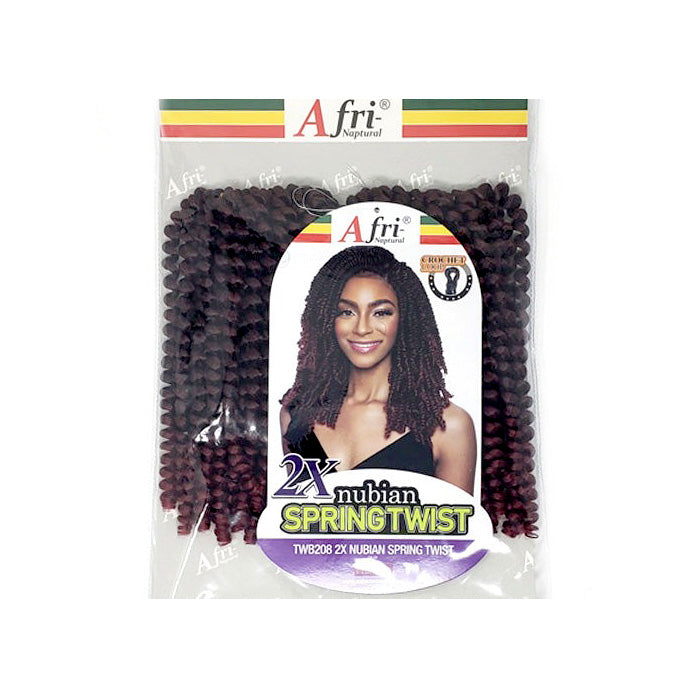 Mane Concept Afri Naptural Crochet Loop Braid - 2X NUBIAN SPRING TWIST