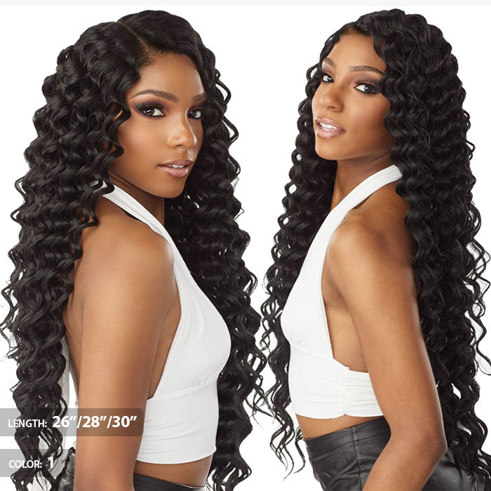 Sensationnel Vice Bundles 3X Multi Pack Weave + HD Lace Closure  - DEEP TWIST