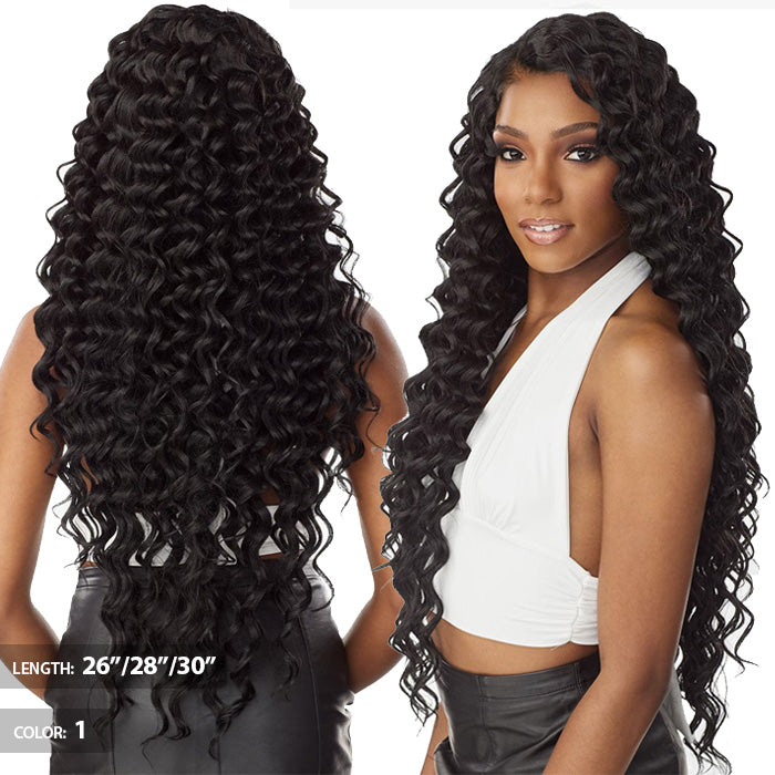 Sensationnel Vice Bundles 3X Multi Pack Weave + HD Lace Closure  - DEEP TWIST