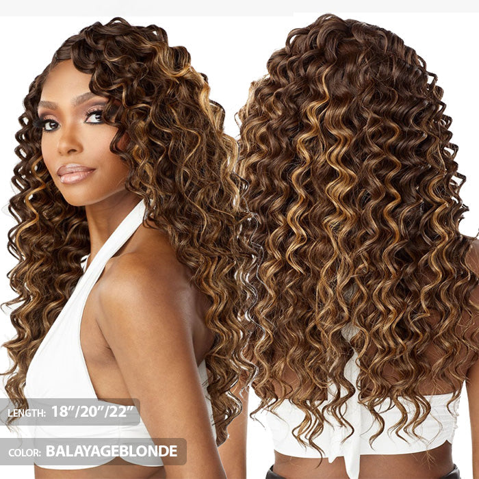 Sensationnel Vice Bundles 3X Multi Pack Weave + HD Lace Closure  - DEEP TWIST