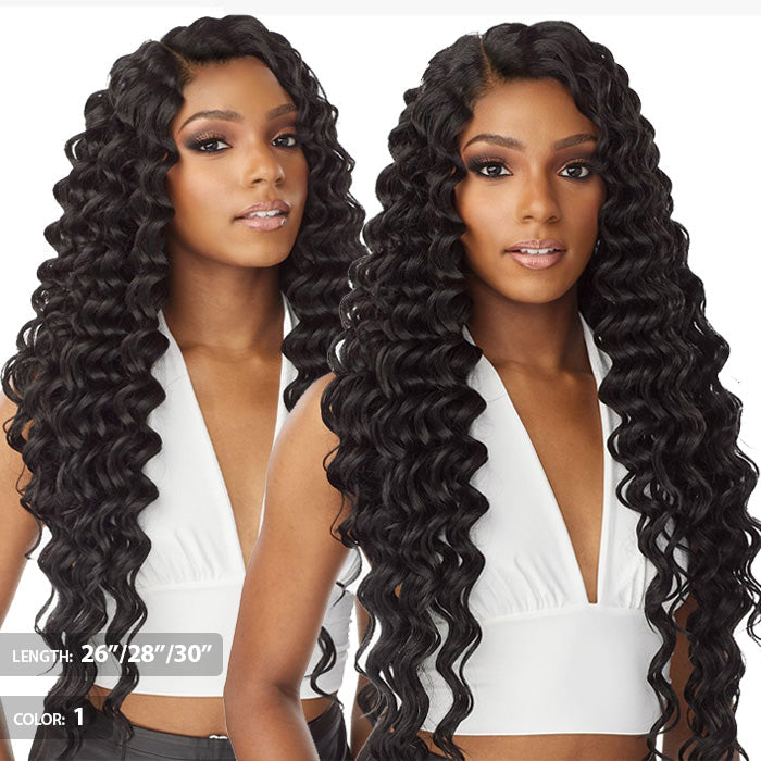 Sensationnel Vice Bundles 3X Multi Pack Weave + HD Lace Closure  - DEEP TWIST