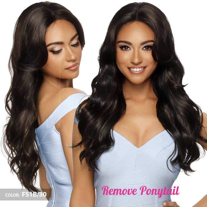 Vivica A Fox Pre-Ponytailed HD 5" Deep Lace Front Wig - HAZEL