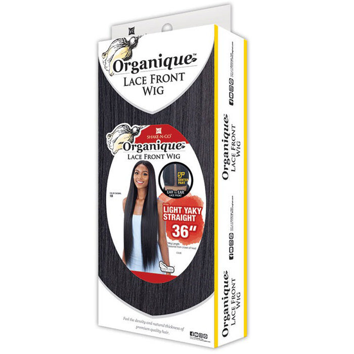 Shake N Go Organique 5" Deep Lace Front Wig - LIGHT YAKY STRAIGHT 36