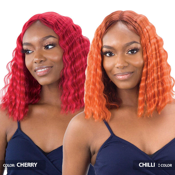 Equal by Shake N Go Lace & Lace 5" Deep Lace Front Wig - DEEP WAVER 001