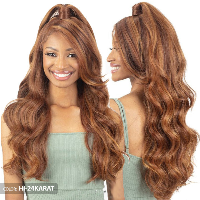 Shake N Go Equal Half Up 13x5 HD Illusion Lace Frontal Wig - HDL-09