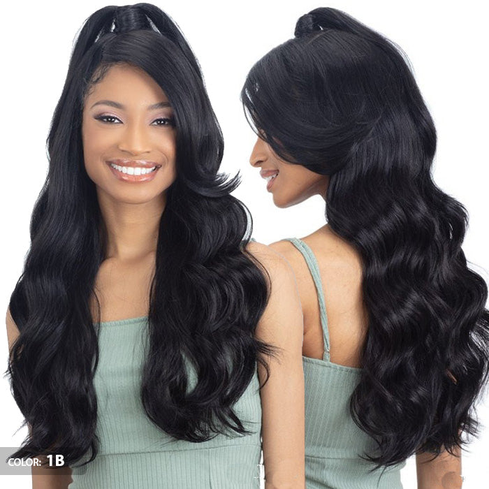 Shake N Go Equal Half Up 13x5 HD Illusion Lace Frontal Wig - HDL-09