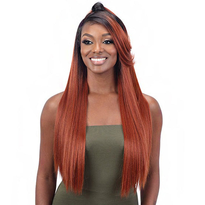 Shake N Go Equal Illusion Half Up 13x5 HD Lace Frontal Wig - HDL-10