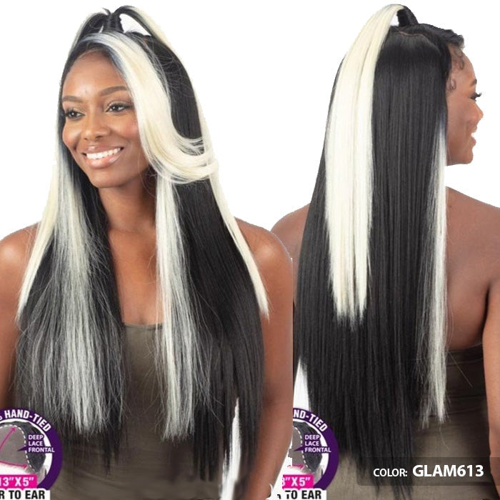 Shake N Go Equal Illusion Half Up 13x5 HD Lace Frontal Wig - HDL-10