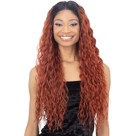 Shake N Go Equal Level Up 5" Deep Part HD Lace Front Wig - GENEVE