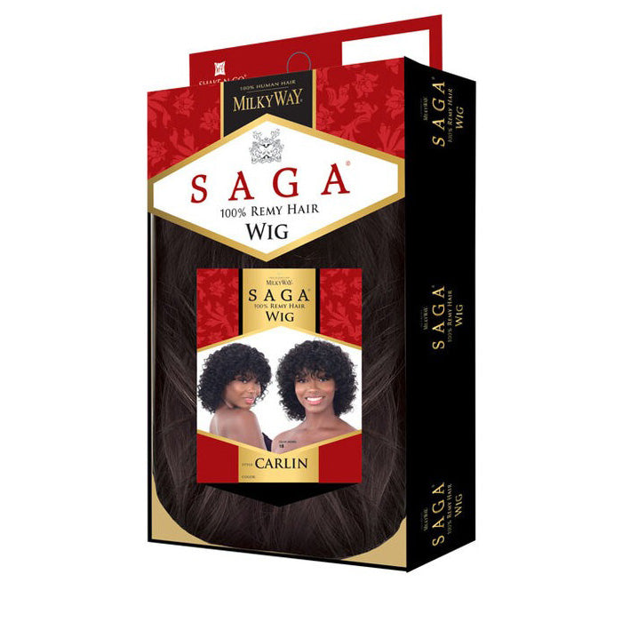 Saga 100% Remy Human Hair Wig - CARLIN