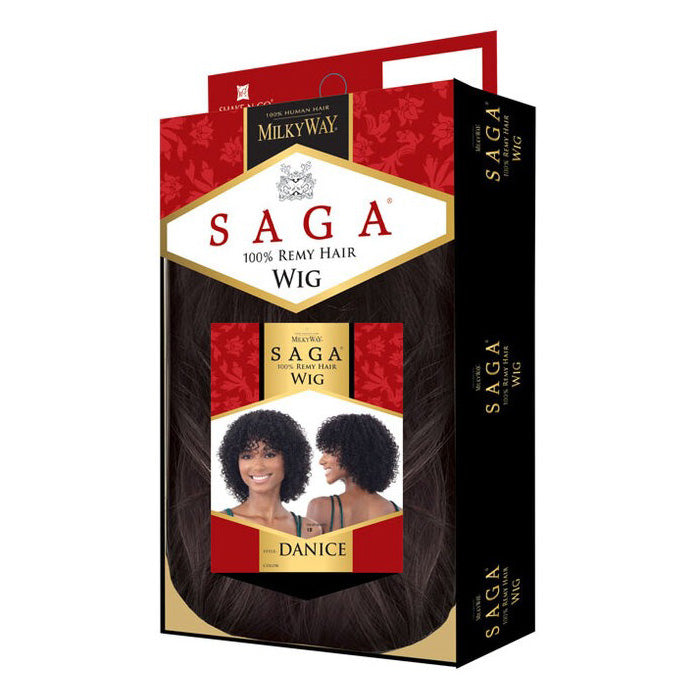 Saga 100% Remy Human Hair Wig - DANICE