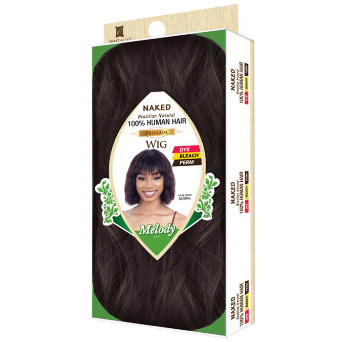 Shake-N-Go Naked Brazilian Natural 100% Human Hair Premium Wig - MELODY