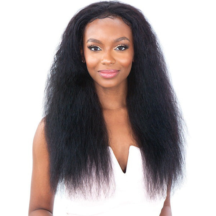 Shake N Go Naked Nature Brazilian Human Hair Lace Frontal Wig BOHEMIAN CURL