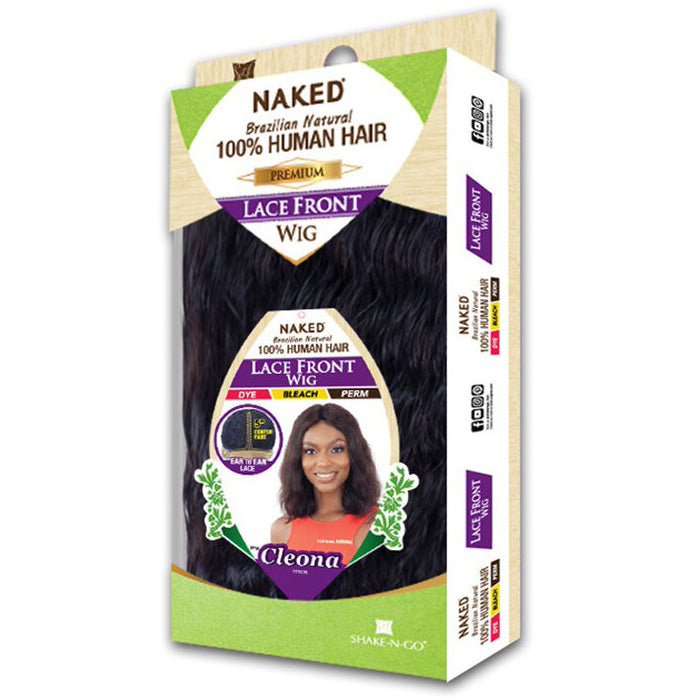 Shake N Go Naked Brazilian Human Hair Lace Part Wig CLEONA