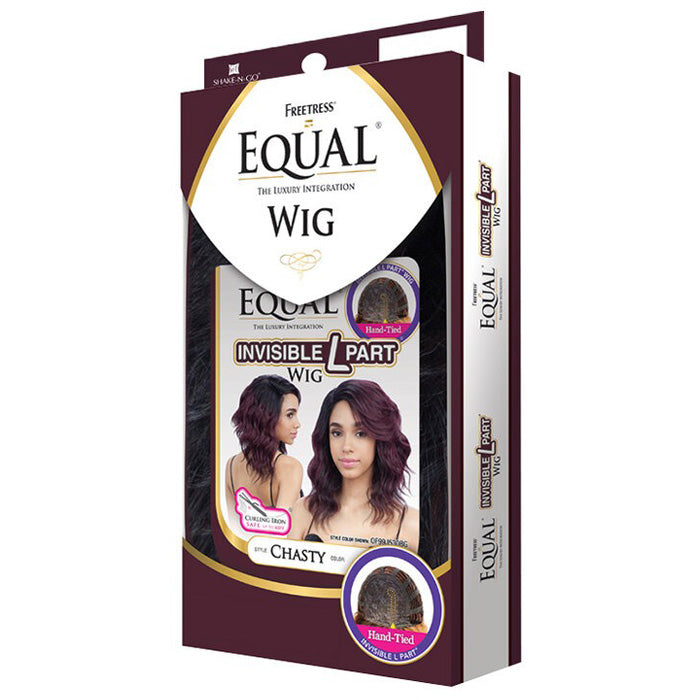 Freetress Equal Invisible L-Part Hand-Tied Wig - CHASTY