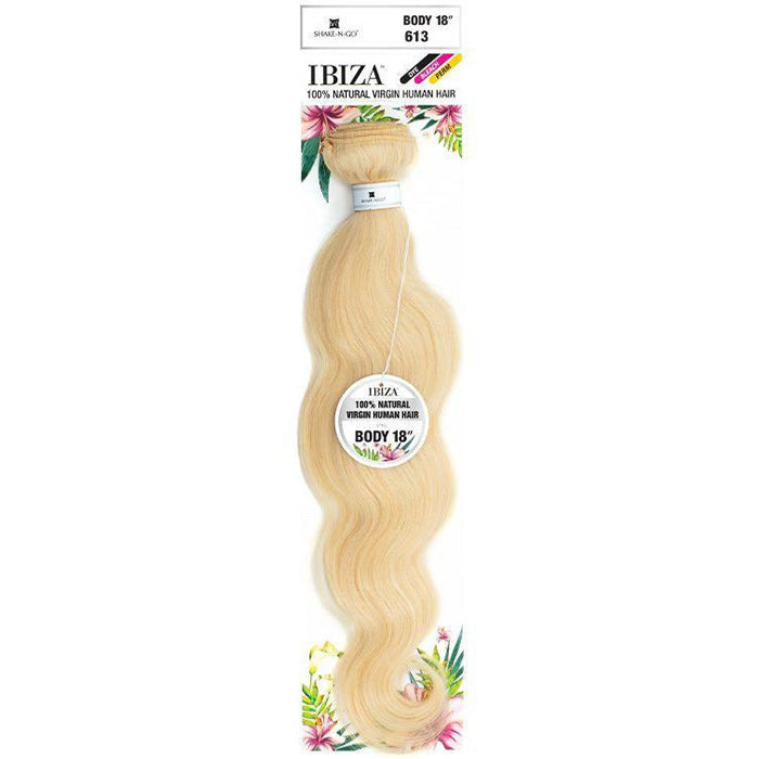 Shake N Go Ibiza 100% Natural Virgin Human Hair Weave - BODY 10"-24"