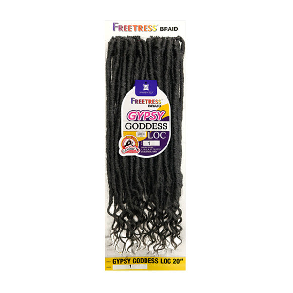 Freetress Synthetic Hair Pre Looped Crochet Braid GYPSY GODDESS LOC 20 Inch
