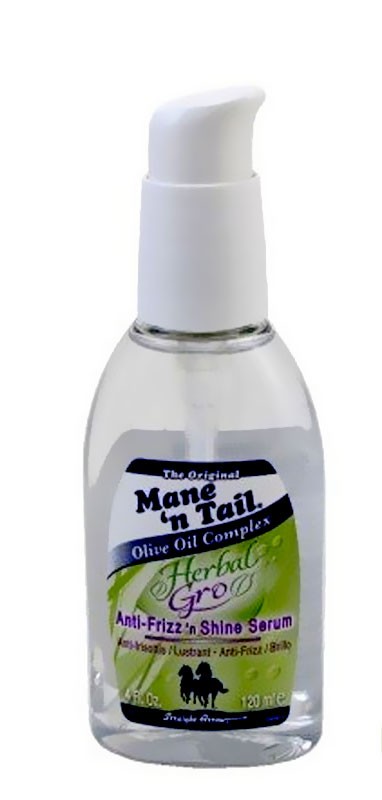 Mane 'N Tail Hair Olive Oil Complex Anti Frizz 'n Shine Serum 4 oz