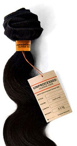 Sensationnel Unprocessed Human Hair Weave - NATURAL BODY 10" - 26"
