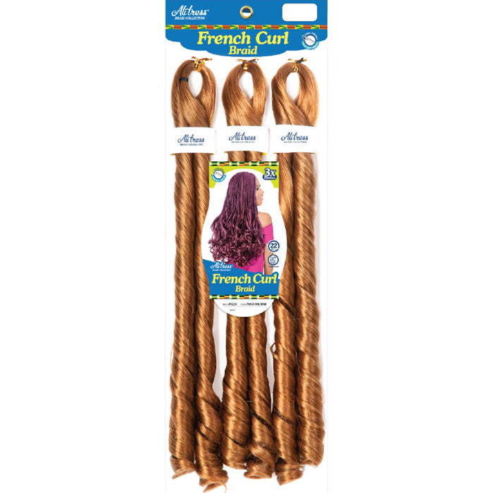 Chade Alitress Crochet Braids - FRENCH CURL 22" 3X