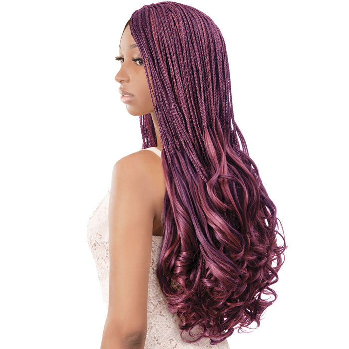 Chade Alitress Pre-Looped Crochet Braids - FRENCH CURL BOX BRAID 22"