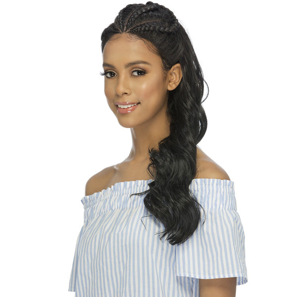 Vivica A Fox Baby Hair Part Swiss Lace Front Wig - AIKO