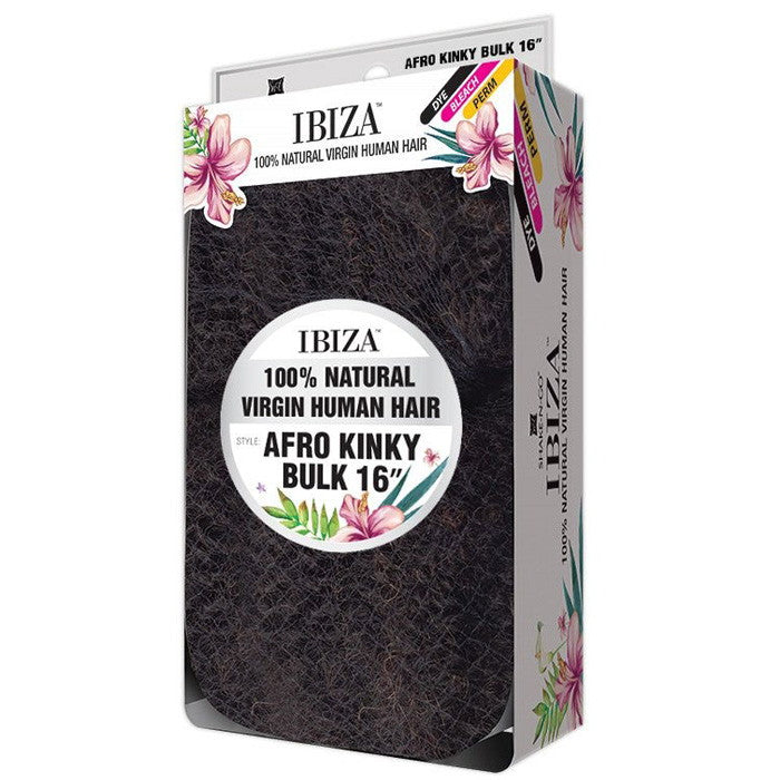 Shake N Go Ibiza 100% Natural Virgin Human Hair - AFRO KINKY BULK 12"-16"