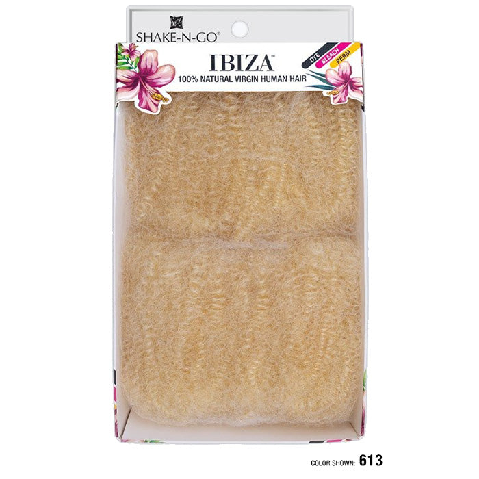Shake N Go Ibiza 100% Natural Virgin Human Hair - AFRO KINKY BULK 12"-16"