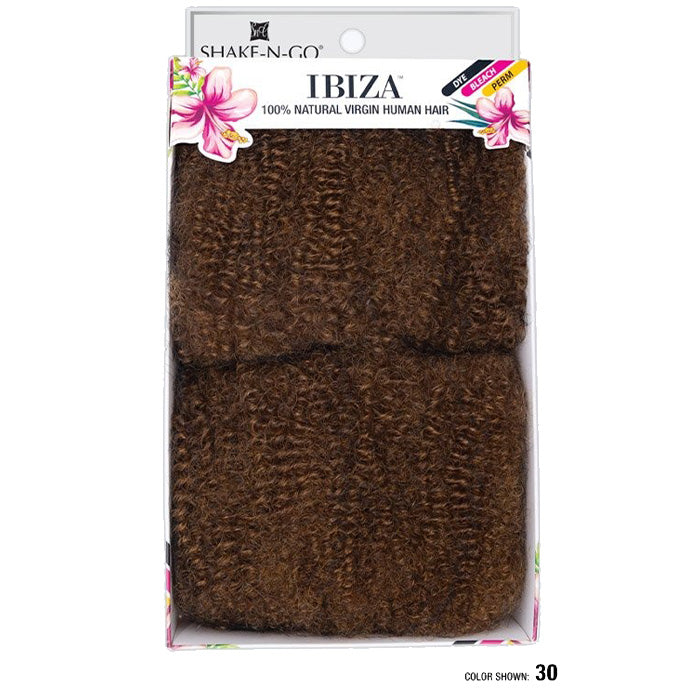 Shake N Go Ibiza 100% Natural Virgin Human Hair - AFRO KINKY BULK 12"-16"