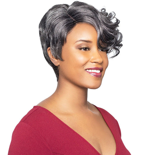 Foxy Silver J-Part Lace Wig - BREANNA