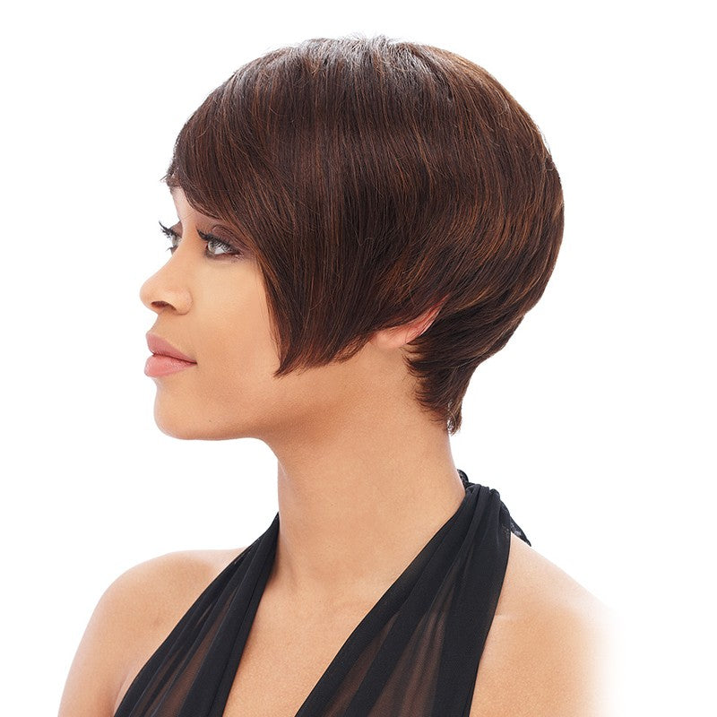 It's a Cap Weave 100% Human Hair Wig AMA