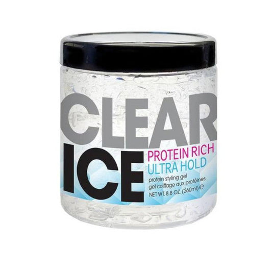 Ampro Style Clear Ice Ultra Hold Styling Gel 8.8 Oz