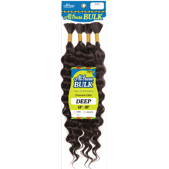 Chade Alitress Bulk Pre-Stretched Braids - DEEP 18-20"