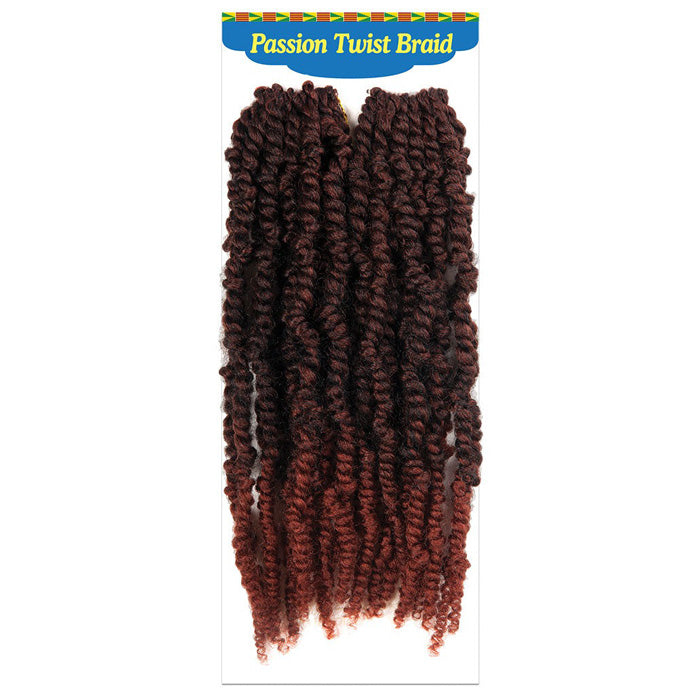 Chade Fashion Alitress 100% Toyokalon Pre-Looped Crochet Braids - PASSION TWIST 12" 2X